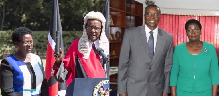 Meet Chief Justice David Maraga 's Beautiful Wife Photos