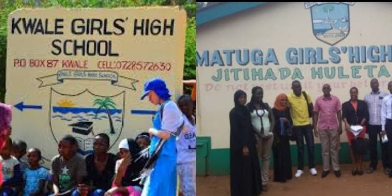 List Of Best Performing Secondary Schools in Kwale County