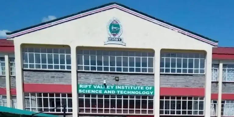 Rift Valley Institute Of Science And Technology Courses List