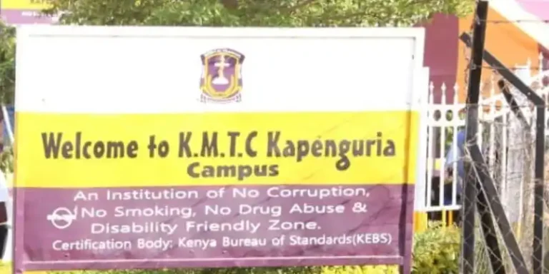 Courses Offered At KMTC Kapenguria Campus And Fee Structure
