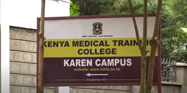 Courses Offered At KMTC Karen Campus And Fee Structure