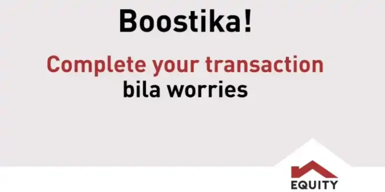 How To Use Equity bank Boostika Loan