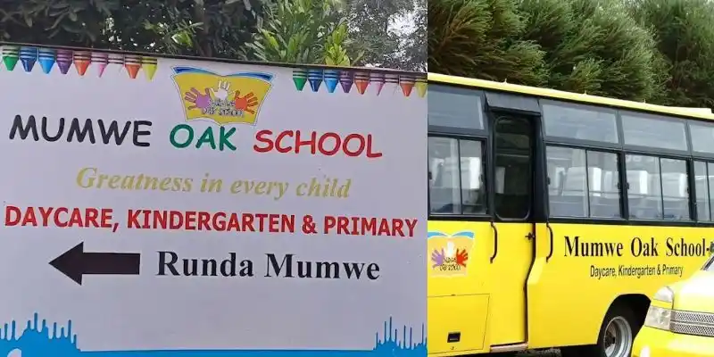 Mumwe Oak School Fee Structure