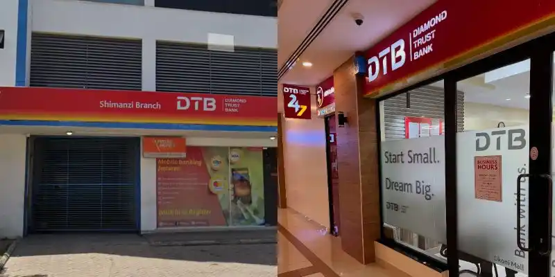 Diamond Trust Bank (DTB) Branches In Mombasa