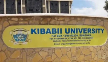 Kibabii University Nursing Requirements and Fee Structure